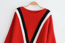 Load image into Gallery viewer, V Striped Sweater