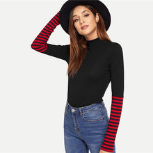 Load image into Gallery viewer, Striped Sleeve Shirt