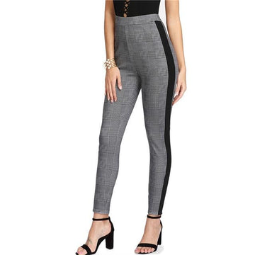 Plaid Pencil Pants