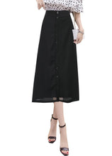 Load image into Gallery viewer, High Waist Midi Skirt