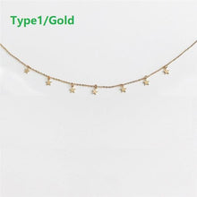 Load image into Gallery viewer, Star &amp; Moon Necklace