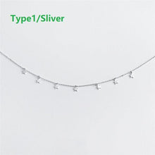 Load image into Gallery viewer, Star &amp; Moon Necklace