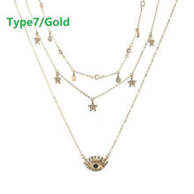 Load image into Gallery viewer, Star &amp; Moon Necklace