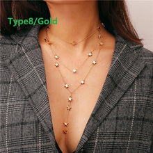 Load image into Gallery viewer, Star &amp; Moon Necklace