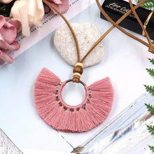 Load image into Gallery viewer, Boho Tassel Necklace