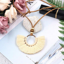 Load image into Gallery viewer, Boho Tassel Necklace