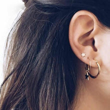 Load image into Gallery viewer, Star Drop Earrings Set