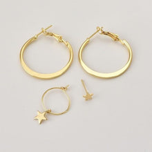 Load image into Gallery viewer, Star Drop Earrings Set