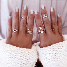 Load image into Gallery viewer, 6 Piece Set Lucky Rings (2 Colors)