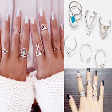 Load image into Gallery viewer, 6 Piece Set Lucky Rings (2 Colors)