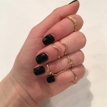 Load image into Gallery viewer, 6 Piece Set Rings (2 Colors)