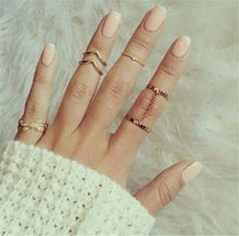 Load image into Gallery viewer, 6 Piece Set Rings (2 Colors)