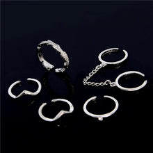 Load image into Gallery viewer, 6 Piece Set Rings (2 Colors)