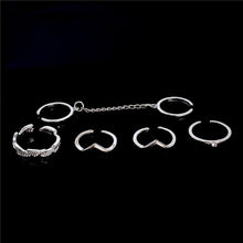Load image into Gallery viewer, 6 Piece Set Rings (2 Colors)