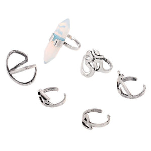 6 Piece Set Rings