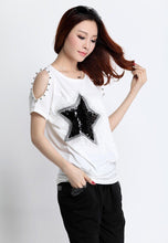 Load image into Gallery viewer, Sequined Off Shoulder Top