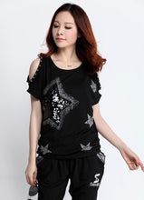 Load image into Gallery viewer, Sequined Off Shoulder Top