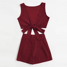 Load image into Gallery viewer, Burgundy 2 Piece Set