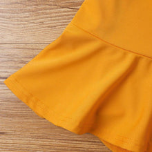 Load image into Gallery viewer, Off-Shoulder Crop Top &amp; Ruffled Mini Skirt (2 Piece Set)
