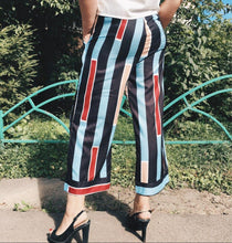 Load image into Gallery viewer, Striped Tank Top &amp; Belted Pants (2 Piece Set)