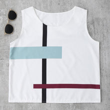 Load image into Gallery viewer, Striped Tank Top &amp; Belted Pants (2 Piece Set)