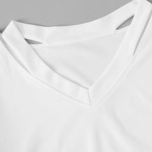 Load image into Gallery viewer, Striped V-Neck T-Shirt &amp; Elastic Waist Pants (2 Piece Set)