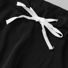 Load image into Gallery viewer, Striped V-Neck T-Shirt &amp; Elastic Waist Pants (2 Piece Set)