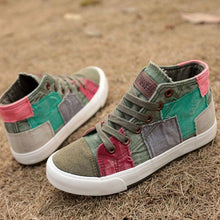 Load image into Gallery viewer, Fashion Patchwork Sneakers