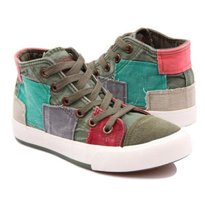 Fashion Patchwork Sneakers