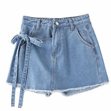 Load image into Gallery viewer, Denim Skirt Shorts