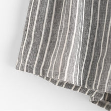 Load image into Gallery viewer, Striped Bow Tie &amp; Elastic Waist Shorts