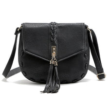 Load image into Gallery viewer, Leather Crossbody With Tassel