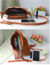 Load image into Gallery viewer, Patterned Canvas Shoulder Bag