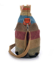 Load image into Gallery viewer, Striped Canvas Bag