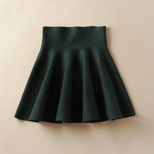 A-Line Pleated Skirt