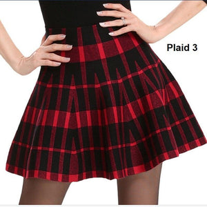 A-Line Pleated Skirt