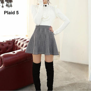 A-Line Pleated Skirt