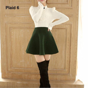 A-Line Pleated Skirt