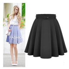 Load image into Gallery viewer, A-Line Sashed Skirt