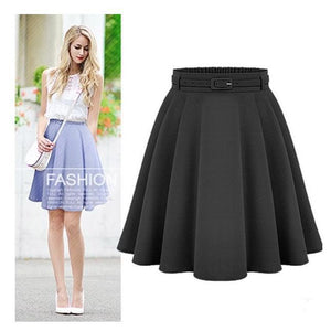 A-Line Sashed Skirt