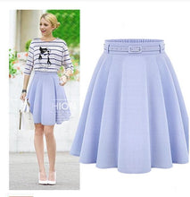 Load image into Gallery viewer, A-Line Sashed Skirt