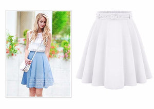 A-Line Sashed Skirt