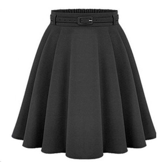 A-Line Sashed Skirt