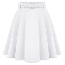 Load image into Gallery viewer, A-Line Sashed Skirt