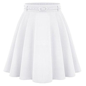 A-Line Sashed Skirt