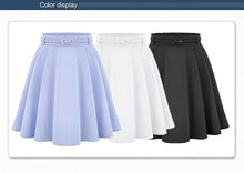 Load image into Gallery viewer, A-Line Sashed Skirt