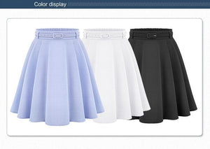 A-Line Sashed Skirt