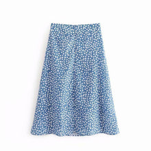 Load image into Gallery viewer, A-Line Tiny Flower Skirt
