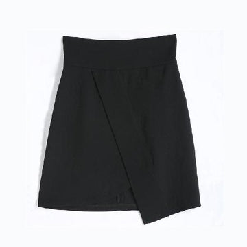 Asymmetric Mini Skirt