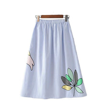 Load image into Gallery viewer, Coconut Tree &amp; Crane Skirt